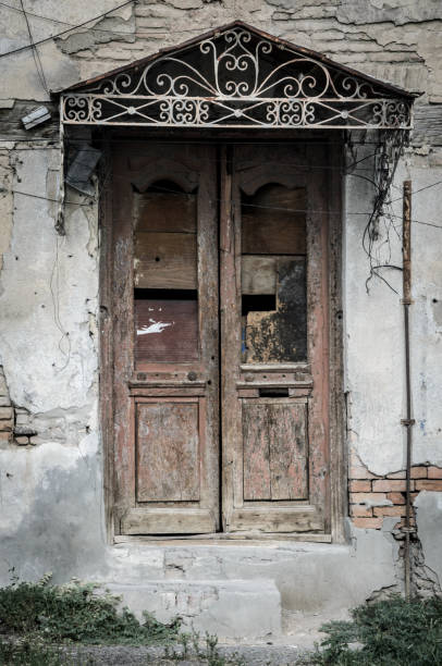 istock Front door  old Tbilisi 1084217330