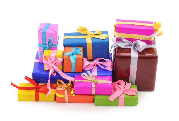 istock Many bright gifts. 1084233058