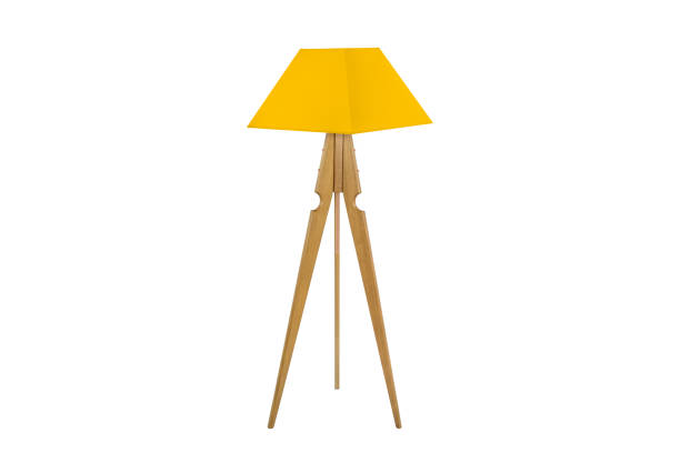 istock Decorative tripos standing light - FLOOR LAMP / LAMPSHADE 1084242840