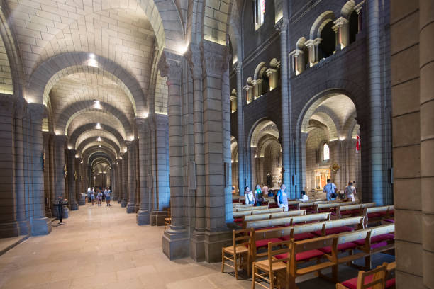 cadrale notre-dame-immaculée, 也被稱為摩納哥聖尼古拉斯大教堂 - psg monaco 個照片及圖片檔