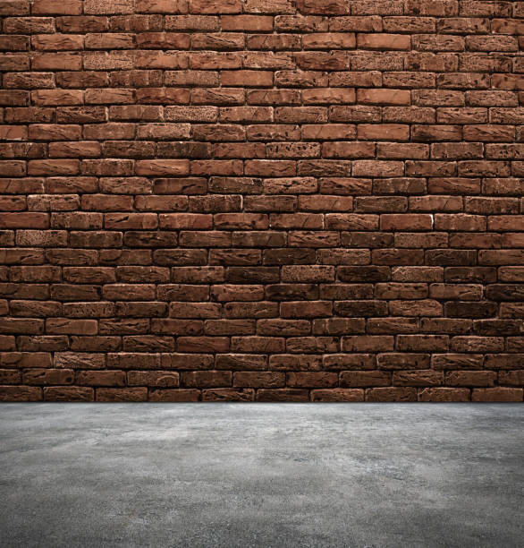 istock Brick wall and wooden floor 1084276852