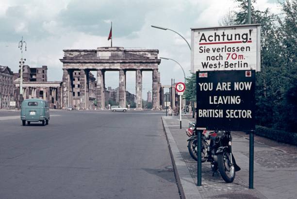 istock At the Brandenburg Gate, Berlin West, 50s 1084279556