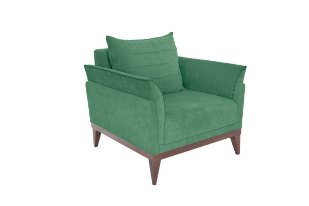 istock fabric and wood armchair modern designer 1084288310