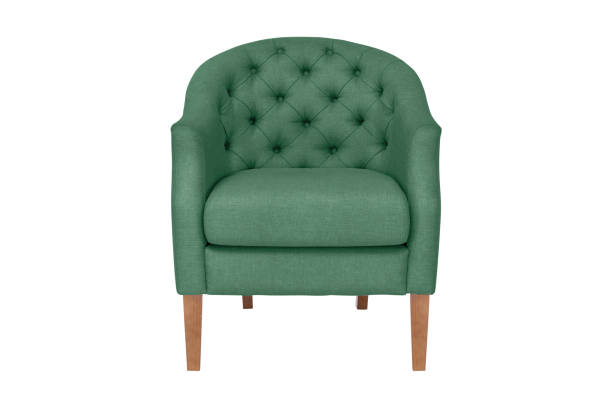 istock fabric and wood armchair modern designer 1084288438