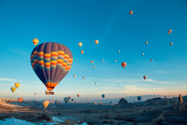 istock Hot air balloons in Cappadocia 1084325192