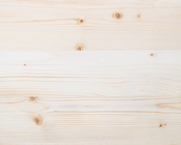 fondo de textura de madera de pino en color blanco crema - plywood wood grain panel birch fotografías e imágenes de stock