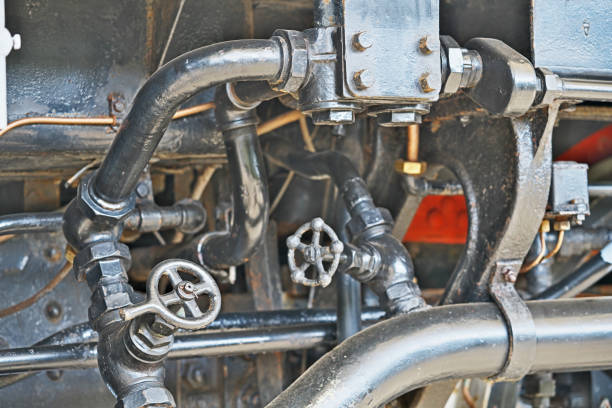 istock Steam locomotive 1084337428