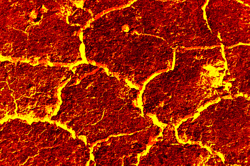 Red lava texture background