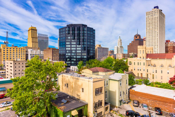 memphis, tennessee, usa centrum panoramy. - memphis tennessee obrazy zdjęcia i obrazy z banku zdjęć