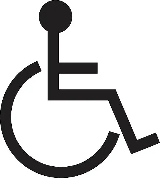 Vector illustration of Disable symbol - vector