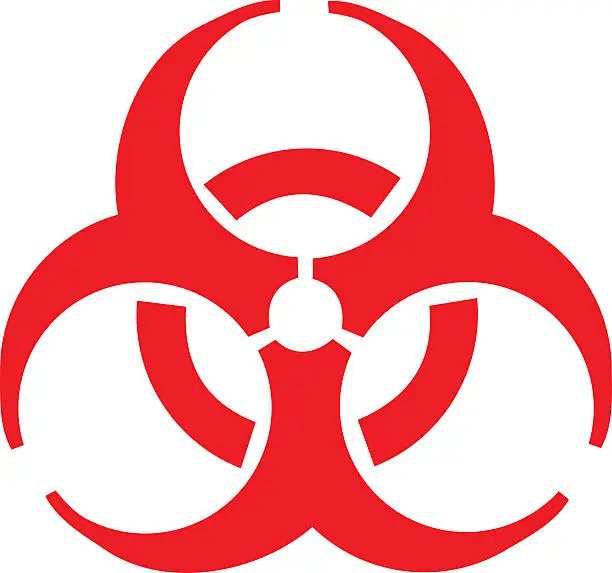 Vector illustration of Biohazard