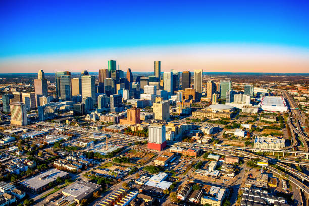 istock Aerial Skyline of Houston, Texas 1084347472