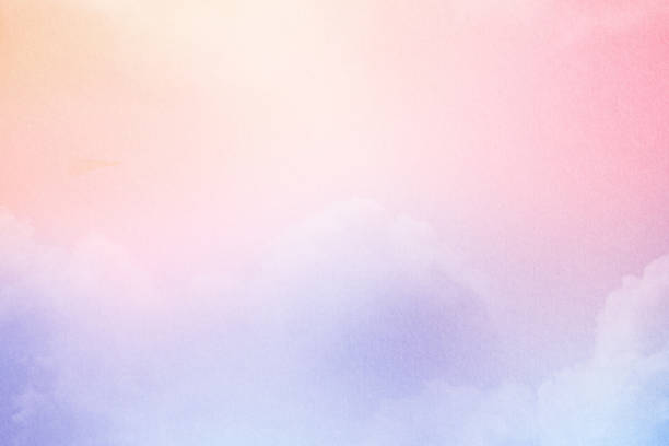 istock fantasy cloudy sky with pastel gradient color and grunge texture, nature abstract background 1084347888