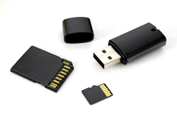 istock Sd card and pen drive 1084349292