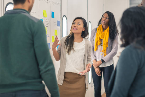 istock Team meeting at a business startup 1084349436
