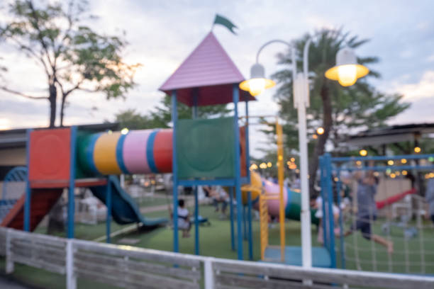 istock Blur playground in a restaurant abstract background 1084349522