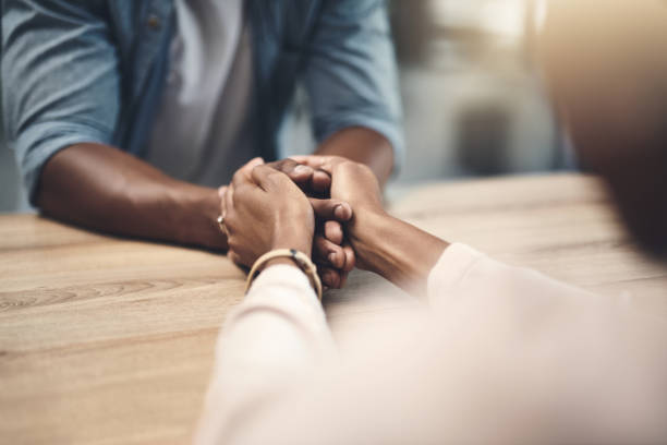 istock Hands were made to care for each other 1084373556
