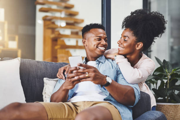 istock Life at home with you is the best 1084375954