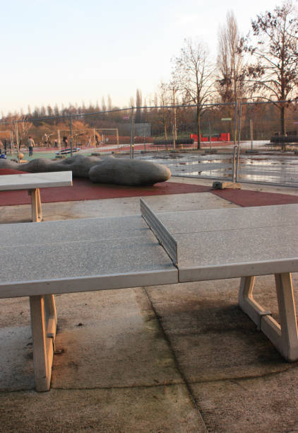 istock Playground  Ping pong tables in a public park 1084376072