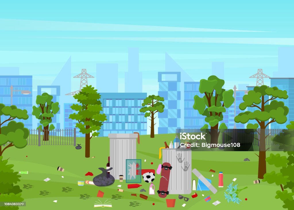 Ilustración de Dibujos Animados Basura En Parque Tarjeta Poster Vector De y más Vectores Libres de Derechos de Contaminación ambiental - iStock Ilustración de Dibujos Animados Basura En Parque Tarjeta Poster Vector De y más Vectores Libres de Derechos de Contaminación ambiental - iStock