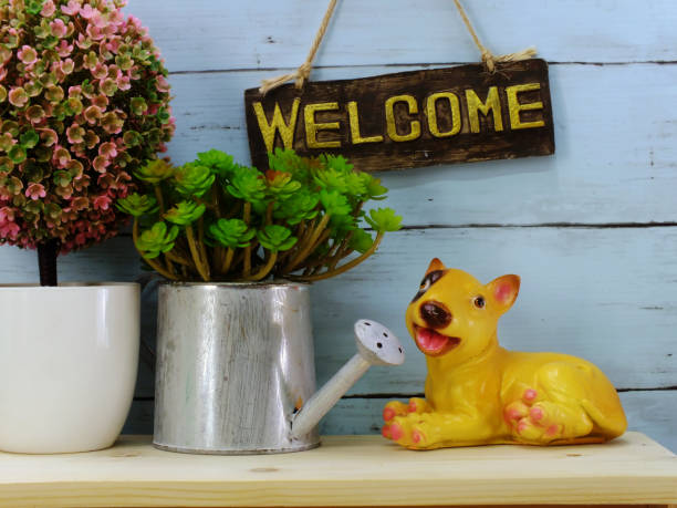 istock welcome sign and home decor with space copy background 1084384716