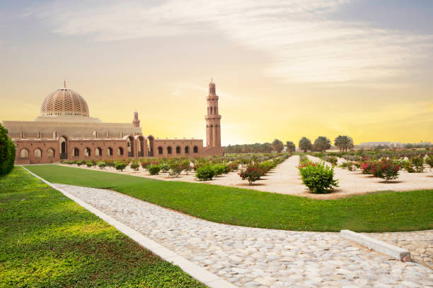 istock Muscat, Oman, Sultan Qaboos Grand mosque. 1084396582