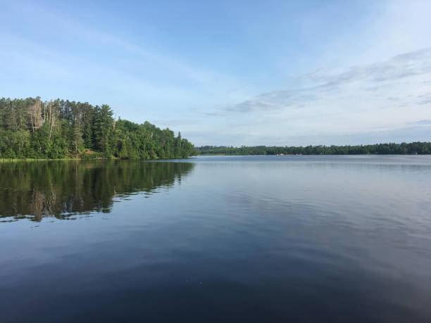istock Blue Sky Morning on the Lake 1084398002