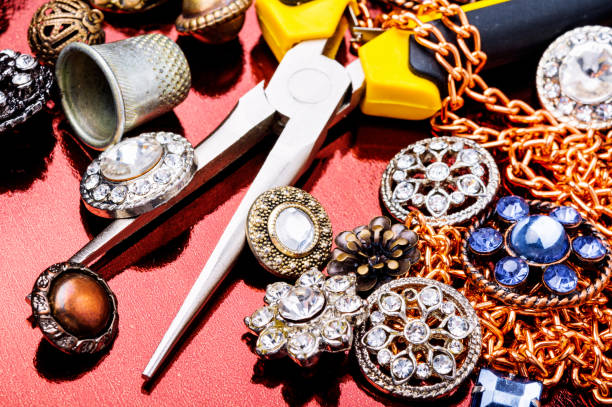 istock Decoration jewelry necklace 1084402504