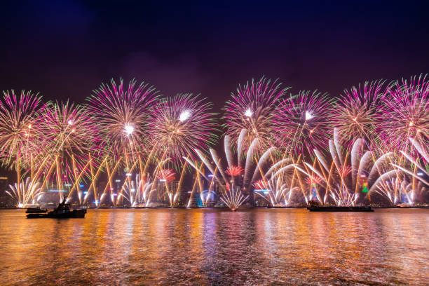 istock Hong Kong New Year Fireworks Countdown 1084415412