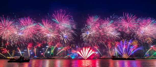 istock Hong Kong New Year Fireworks Countdown 1084415894