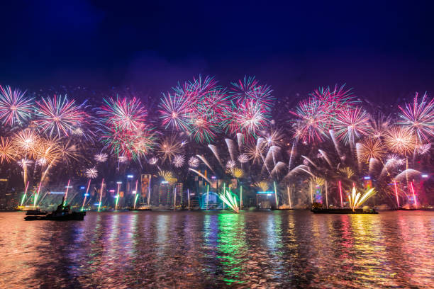 istock Hong Kong New Year Fireworks Countdown 1084416010