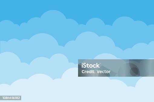 439,871 Cloud Sky Illustrations & Clip Art - iStock | Blue cloud sky, Cloud  sky background, Cloud sky vector