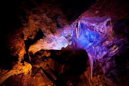 This is Cheongok Cave in Gangwon Province, Korea.