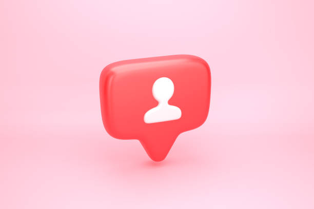 istock One friend or follower social media notification with heart icon 1084435268