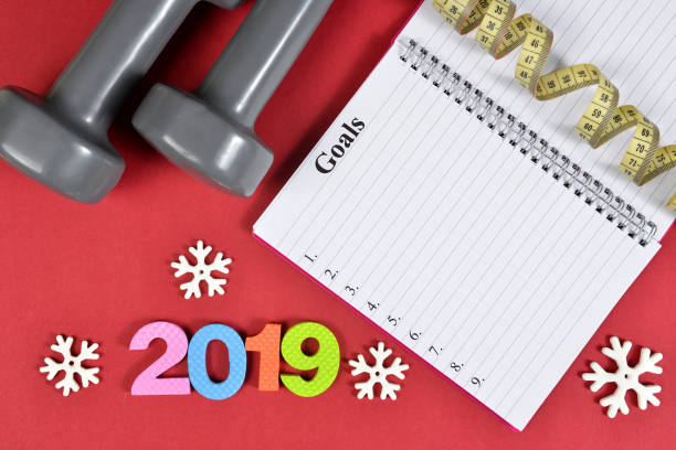 istock Healthy resolutions for the New Year 2019. 1084438190