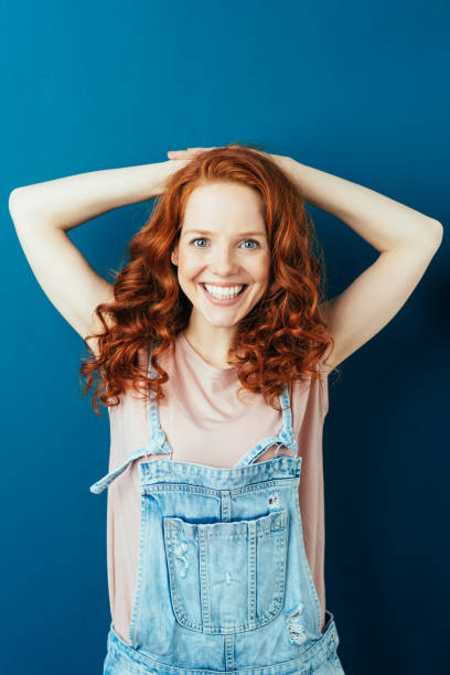istock Happy vivacious motivated young woman 1084448608