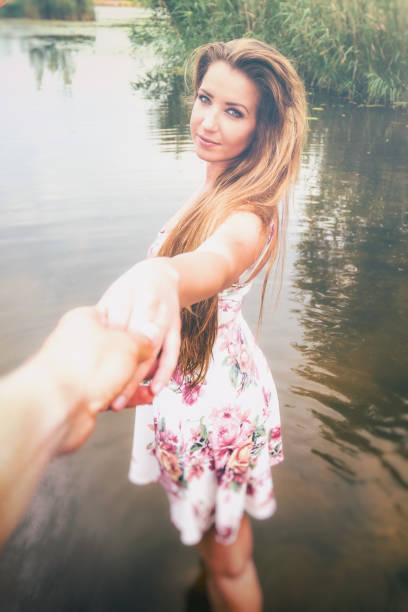 istock Woman enjoys time with her husband in nature 1084479140
