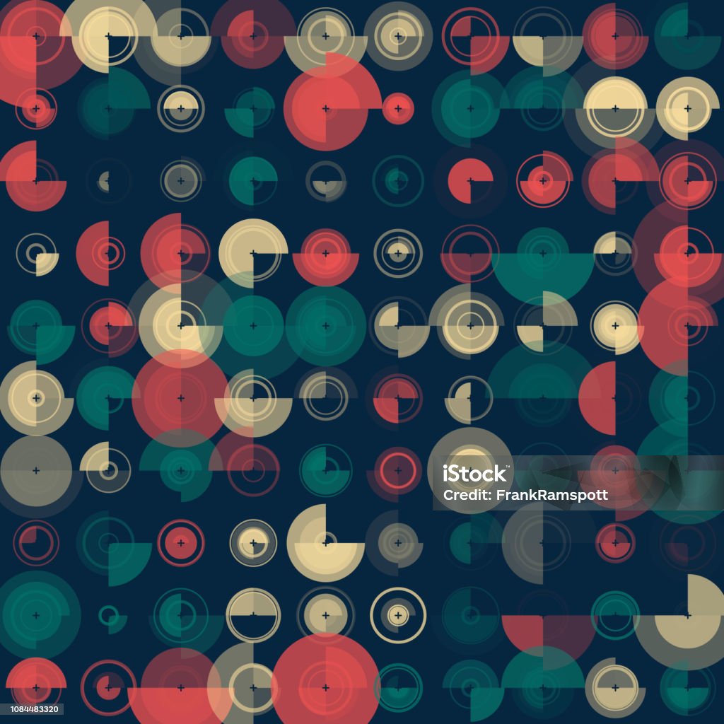 Creative Circular Pattern Layout Evening Creative Circle Design Pattern Stock Illustration - Download ...