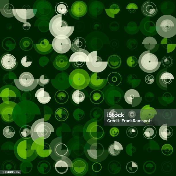 Creative Circular Pattern Layout Salad Creative Circle Design Pattern Stock Illustration - Download ...