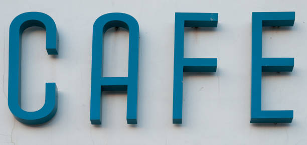 istock Art Deco Cafe Sign 1084516034