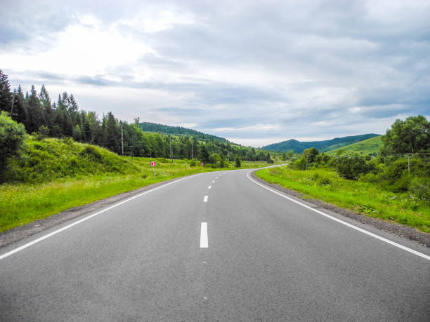 istock The road in rural areas. 1084524994