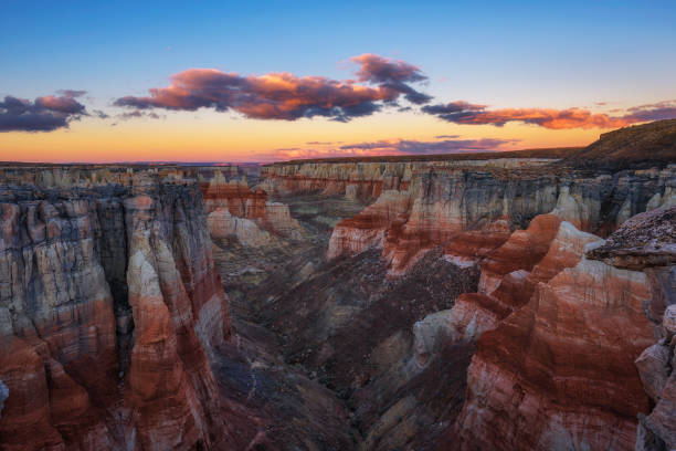 istock Sunset at the Coal Mine Canyon in Arizona 1084533818