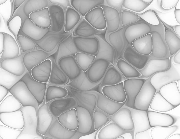 istock Abstract zoomed cells background, image. Geometric, organic forms. A beautiful backdrop for the substrate. 1084535942