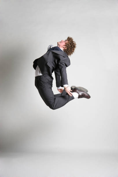 istock Business man in the air 108454726