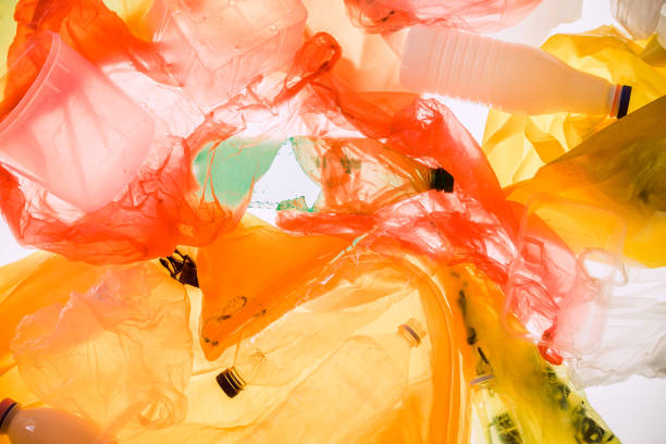 istock Garbage plastic Waste trash full of plastic bags, bottles. Plastic pollution, Garbage, Plastic Waste 1084548388