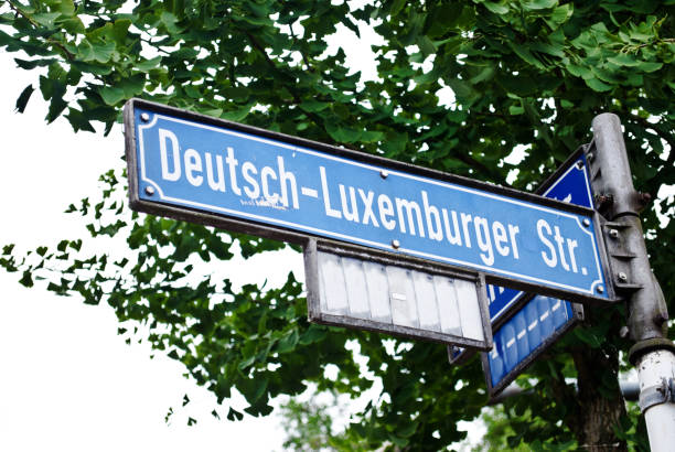 istock Street sign (German-Luxemburger Strasse) in Dortmund, Germany 1084555580
