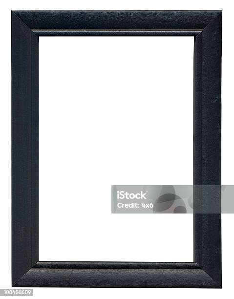 Elemento Di Designisolato Frame - Fotografie stock e altre immagini di Antico - Vecchio stile - Antico - Vecchio stile, Bianco, Colore nero