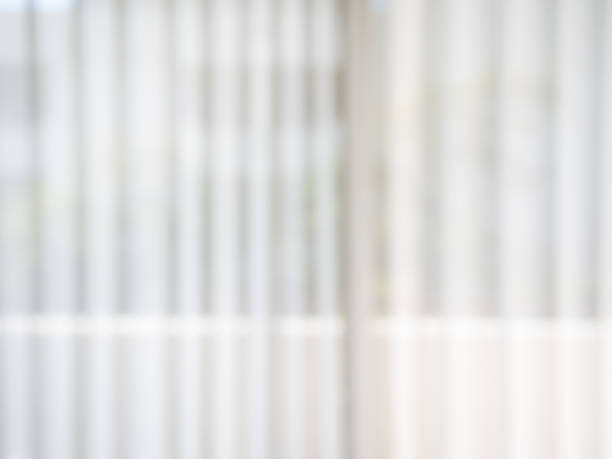 istock Blurred background image of white curtain 1084573770