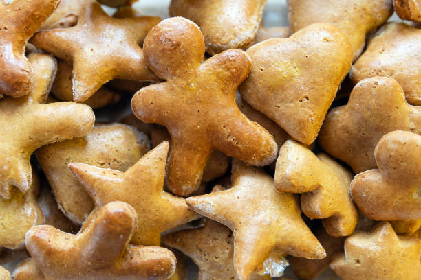 istock Brown gingerbread cookies 1084579348