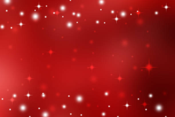 abstrakt unschärfe schöne goldene farbe hintergrund mit bokeh licht party für frohe weihnachten und frohes neues jahr feiern konzept - red background stock-grafiken, -clipart, -cartoons und -symbole